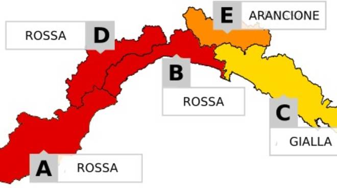 Fanmagazine - Genova Allerta meteo rossa il 23 novembre per 24 ore